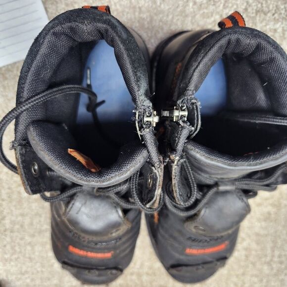 Harley Davidson Super Guard Steel Toe Boots Mens Size 8.5 Durable Waterproof